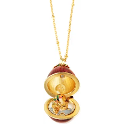 Bill Skinner Studio Robin Egg Locket