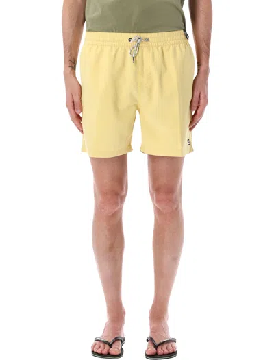 Billabong 16" Essential Swim Trunks For Men In Retro Yellow