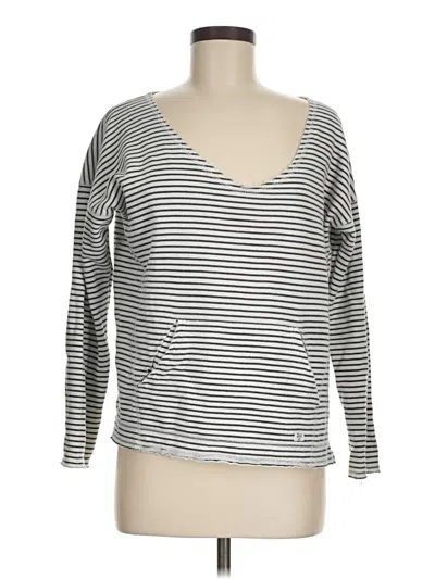 Pre-owned Billabong 3/4 Sleeve T-shirt In Gray