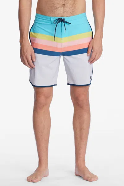 Billabong 73 Spinner Lo Tides Boardies Shorts In Aqua In Blue