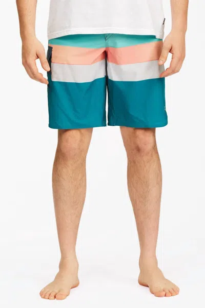 Billabong 73 Stripe Pro Boardies Shorts In Marine In Multi