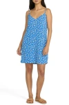 Billabong 90s Babe Mini Dress In True Blue In Blue