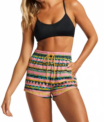 Billabong Adventure Shorts In Sweet Coral In Multi