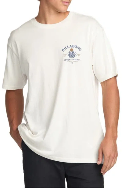 Billabong Agave Adventure Division Graphic T-shirt In White