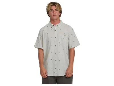 Billabong All Day Jacquard Short Sleeve Men's T Shirt Oatmeal: Md In Nude
