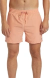 Billabong All Day Layback Swim Trunks In Sunset
