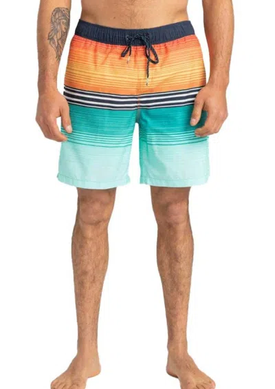 Billabong All Day Lb Board Shorts In Dark Mint In Multi