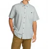 Billabong All Day Short Sleeve Shirt In Sage Green In Blue
