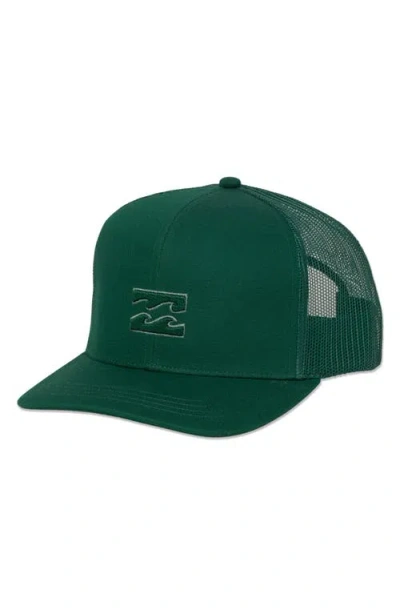 Billabong All Day Trucker Hat In Green