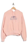 Billabong All Time Graphic Hoodie In Dusty Peach