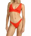 Billabong Hike Bikini Bottoms In Red