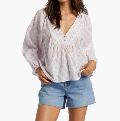 Billabong Ambers Top In Tulip In Multi
