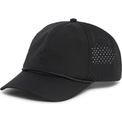 Billabong Arch Logo Adjustable Snapback Hat In Black