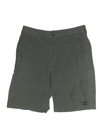 Pre-owned Billabong Athletic Shorts In Gray