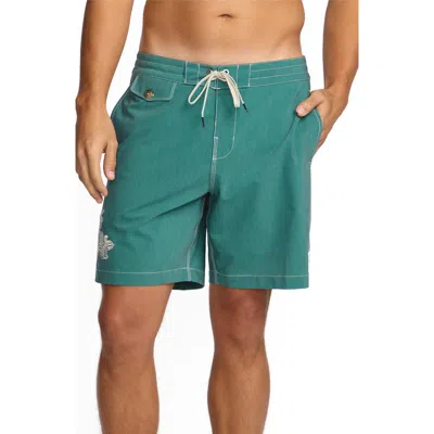 Billabong Austin Garage Lo Tide Board Shorts In Green