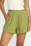 Billabong Aya Sun Shorts In Avo In Green