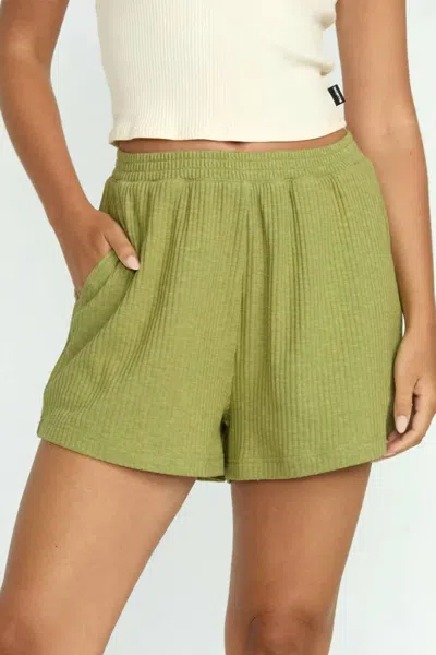 Billabong Aya Sun Shorts In Avo In Green