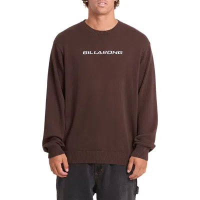 Billabong Bad Dog Case Logo Sweater In Multi