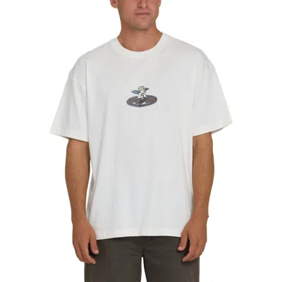 Billabong Bad Dog Cherub Og Graphic T-shirt In White