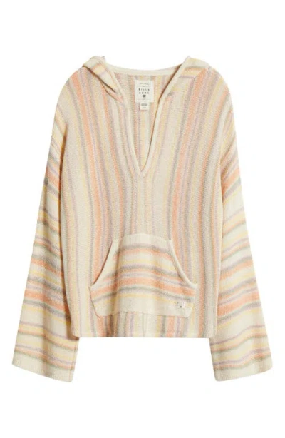 Billabong Baja Beach Stripe Hoodie In Sunflower