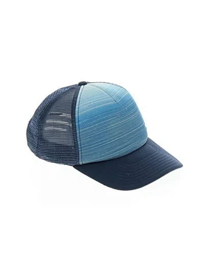 Pre-owned Billabong Baseball Cap In Blue