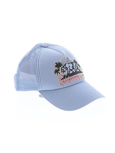 Pre-owned Billabong Baseball Cap In Blue