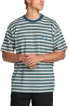 Billabong Baxter Stripe T-shirt In Multi
