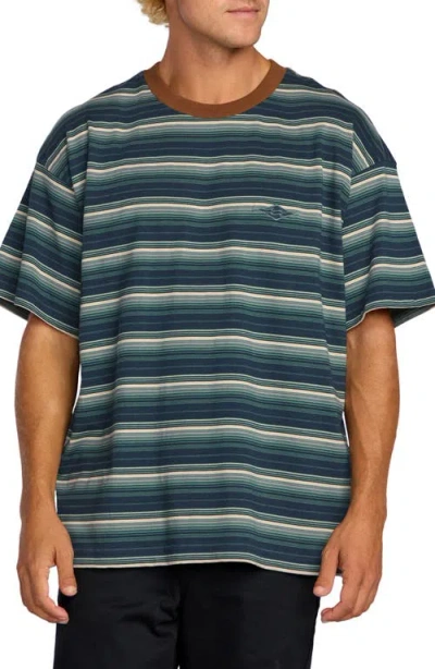 Billabong Baxter Stripe T-shirt In Multi