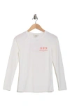 Billabong Beach Babe Long Sleeve Rashguard Top In White