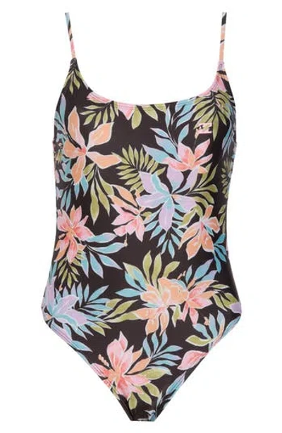 Billabong Beach Babe One-piece Swimsuit In Black