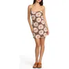 Billabong Beach Haze Body-con Minidress In Multi