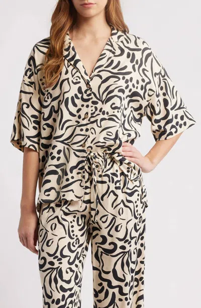 Billabong Beach Side Top In Telo In Multi