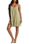 Billabong Beach Vibes Cover-up Dress In Avocado