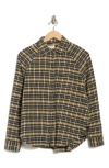 Billabong Best Time Button Down Flannel Shirt In Hemp 2