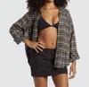 Billabong Best Time Button Down Flannel Shirt In Hemp 2 In Multi