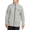 Billabong Boundary Fleece Zip Jacket In Gray
