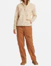 Billabong Boundary Mock 3 Fleece In Wet Sand In Beige