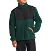 Billabong Boundary Summit Fleece Zip-up Jacket In Green