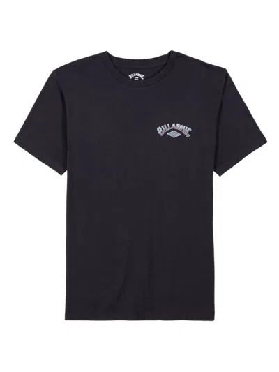 Billabong Kids' Boy's Archwash Logo T-shirt In Washed Black