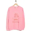 Billabong Boyfriends Back Sweatshirt In Bright Pink1