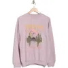 Billabong Boyfriends Back Sweatshirt In Dusty Lavender