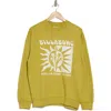 Billabong Boyfriends Back Sweatshirt In Seaweed