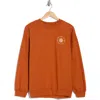 Billabong Boyfriends Back Sweatshirt In Tobacco Brown