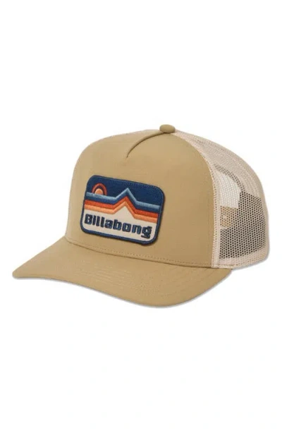 Billabong Bp Trucker Hat In Brown