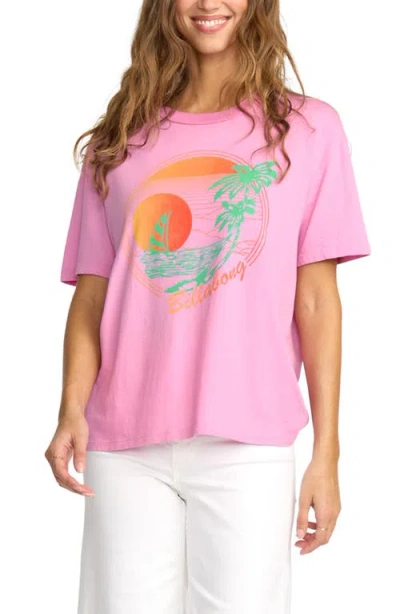 Billabong Bright New Day Cotton Graphic T-shirt