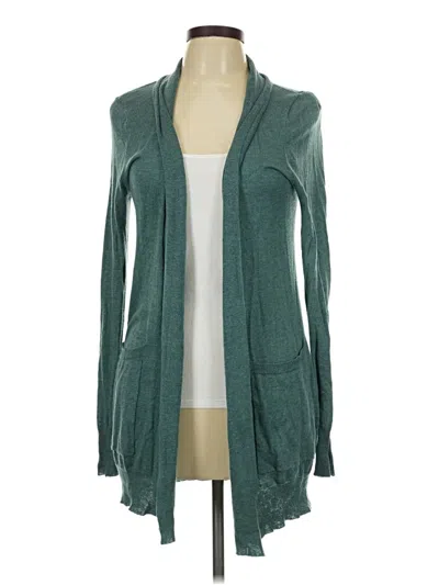Pre-owned Billabong Cardigan Sweater In Blue