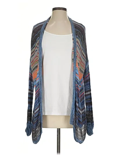 Pre-owned Billabong Cardigan Sweater In Blue