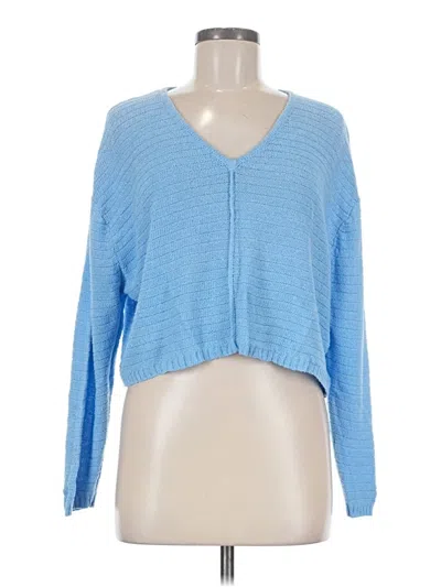 Pre-owned Billabong Cardigan Sweater In Blue