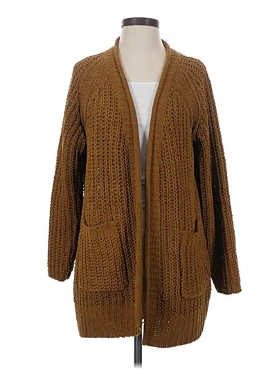 Pre-owned Billabong Cardigan Sweater In Brown