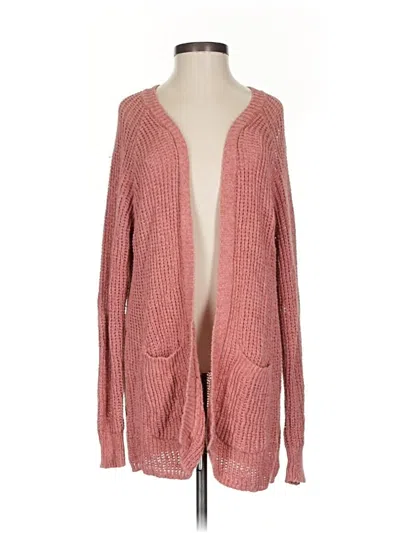 Pre-owned Billabong Cardigan Sweater In Pink